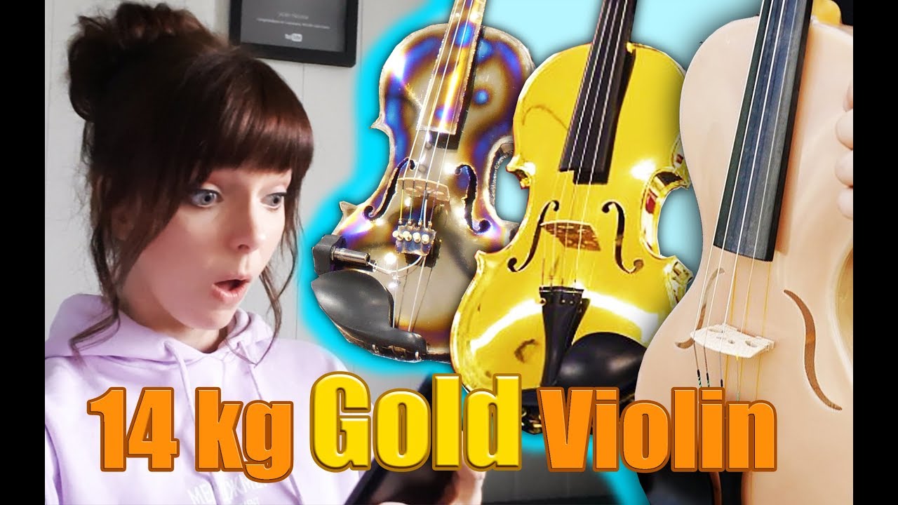 THE WEIRDEST/ MOST UNIQUE VIOLINS IN THE WORLD