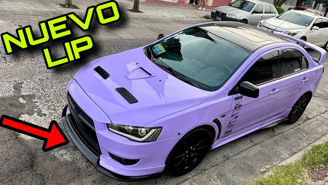 NUEVO LIP Y BODYKIT AL LANCER 🔥