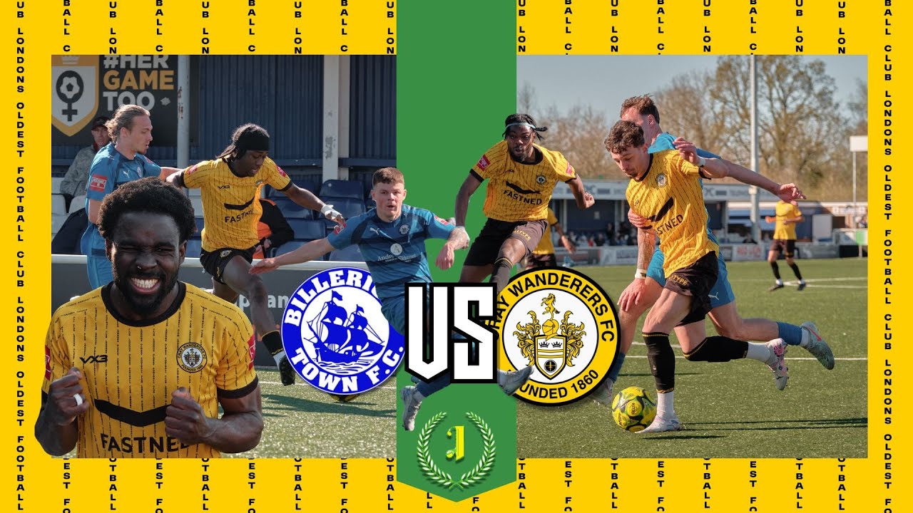 Billericay Town VS Cray Wanderers |  0 - 2  | HIGHLIGHTS | Isthmian Premier League