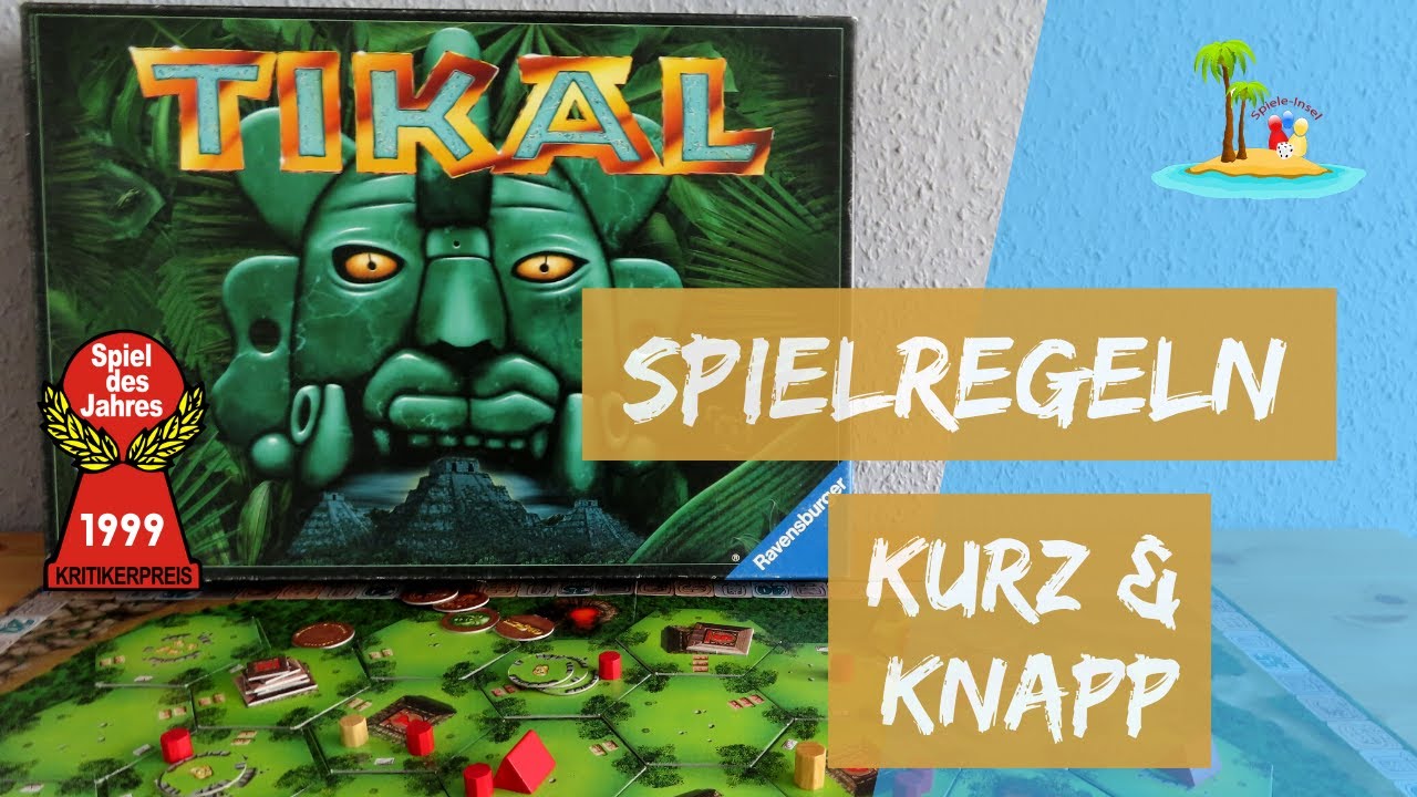 Tikal - Spielanleitung - Spiel des Jahres 1999