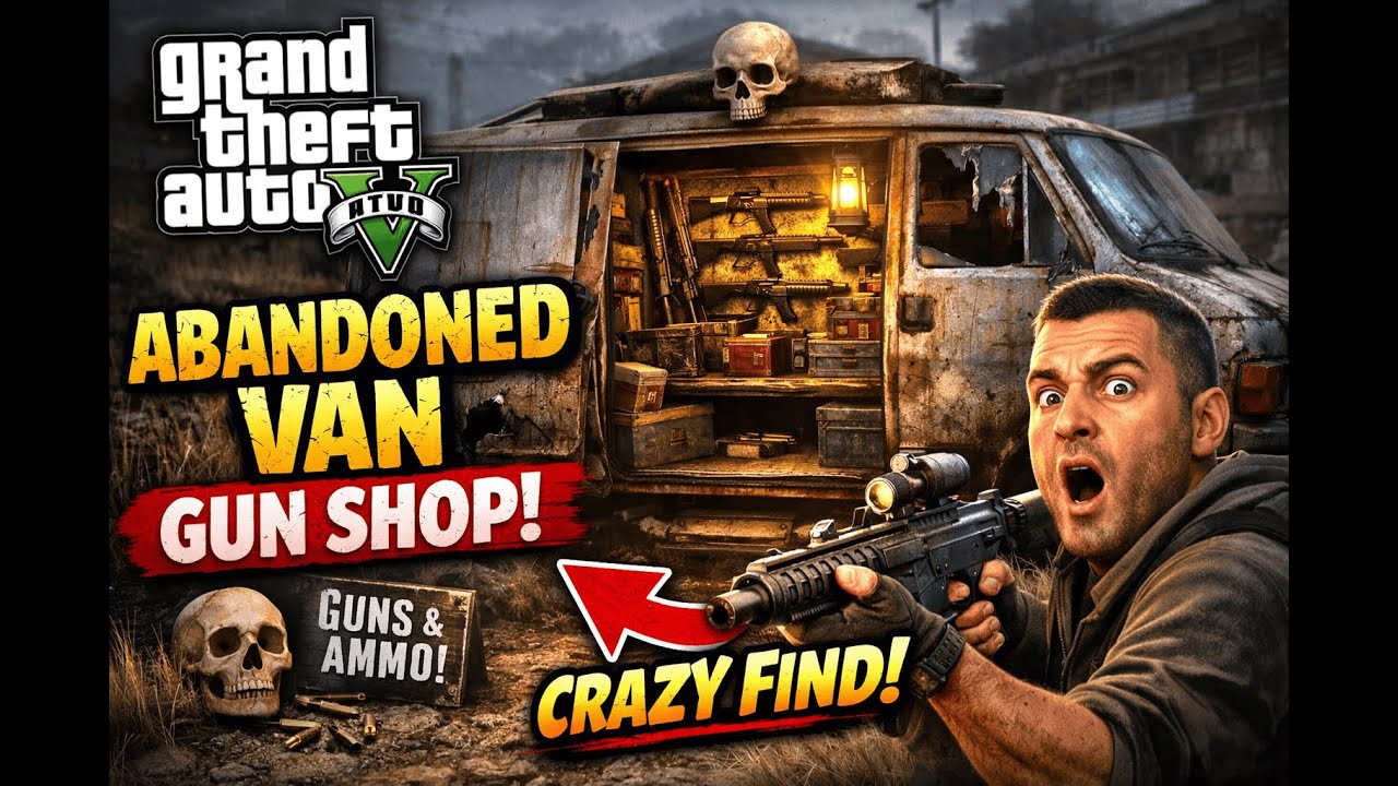 I Discovered a Forgotten Gun Shop in GTA 5 😈🔫