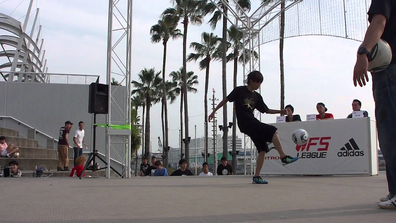 Freestyle Football WFSLeague Japan Final - RU vs TOKURA  top 8