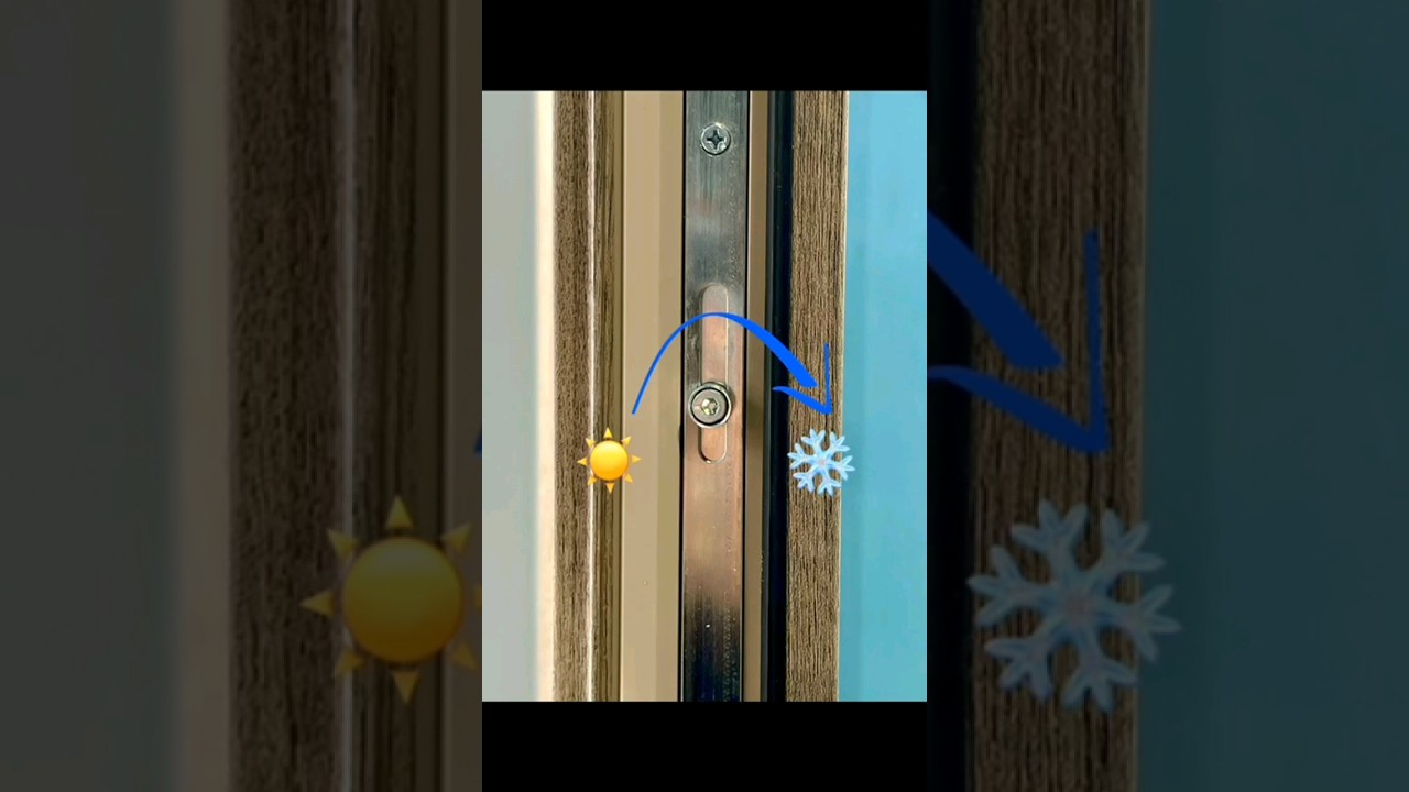 setting the window to winter and summer mode | PVC window production | PVC window production door