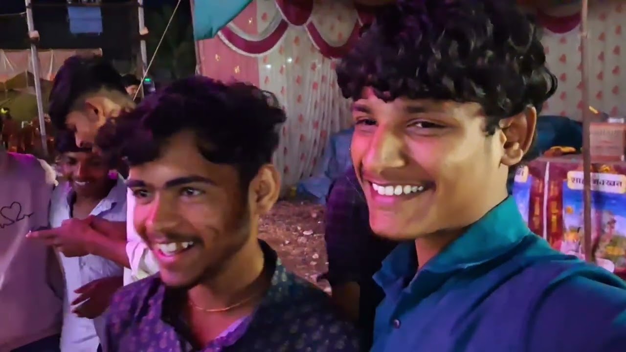 Dosto ke sath night yatra /Shubham kadam vlog/jatra vlog #vlog #Viral 