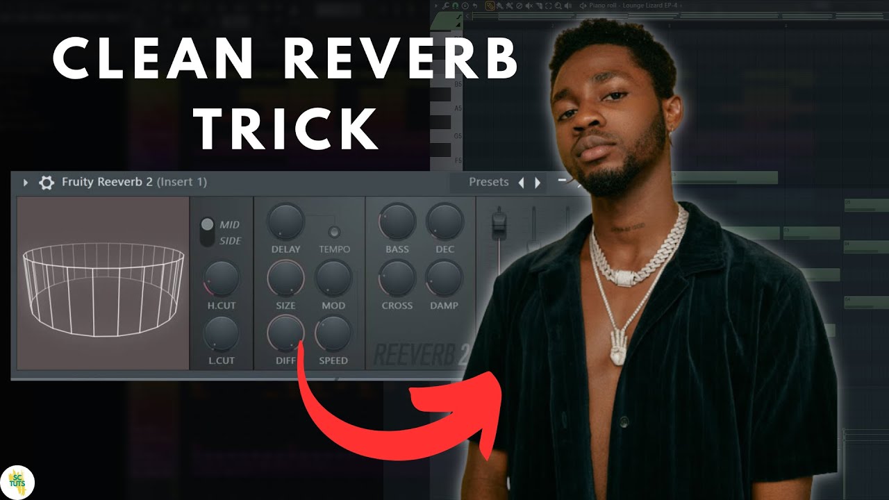 Чит-код для реверберации Omah Lay Vocal в FL Studio 20