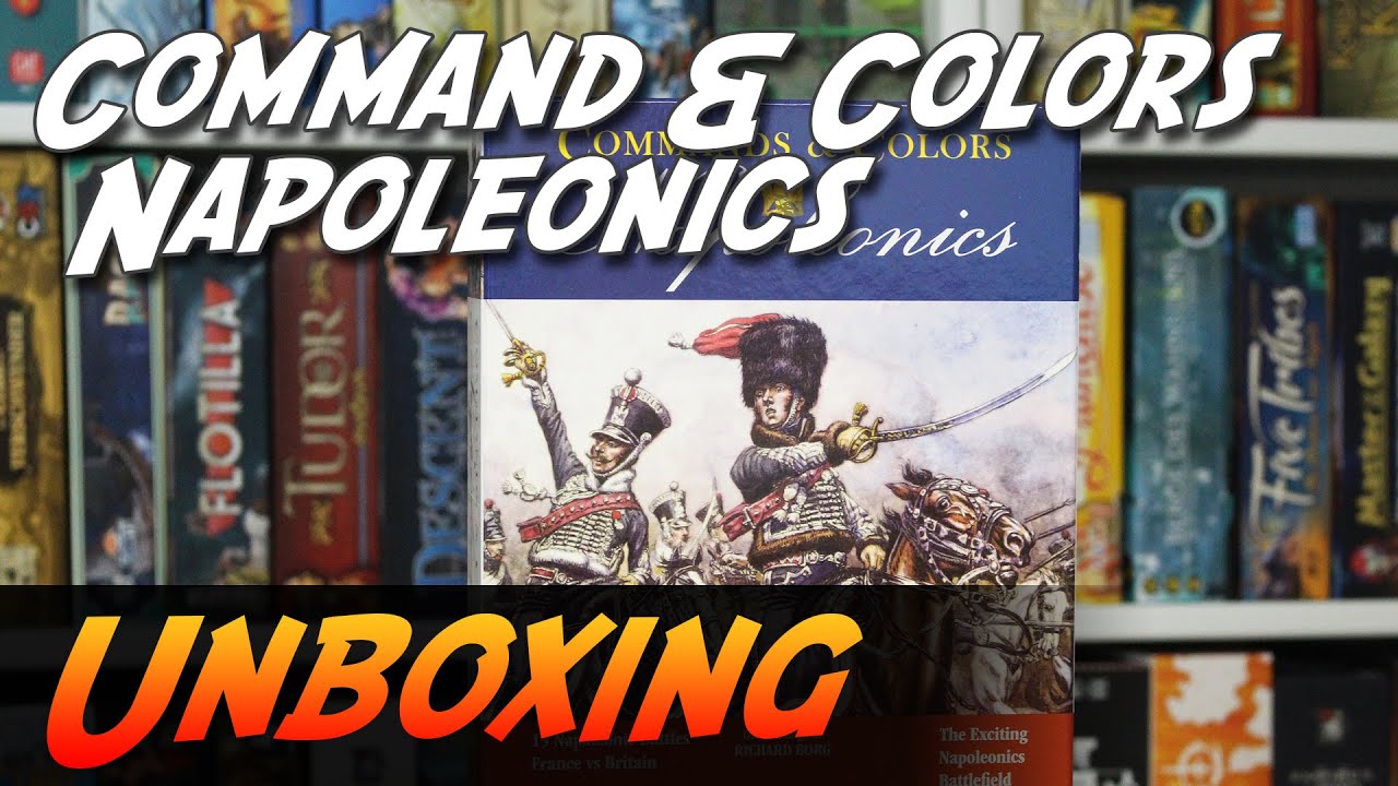 Commands & Colors Napoleonics - Brettspiel Unboxing (GMT Games)