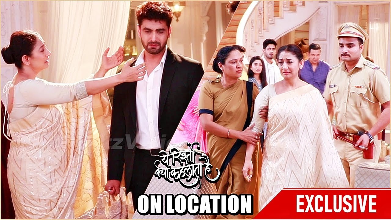 YRKKH: Guilt Ki Wajah Se Armaan Ne Vidya Ko Gale Nahi Lagaya; Vidya Ko Le Gaye Police | ON LOCATION