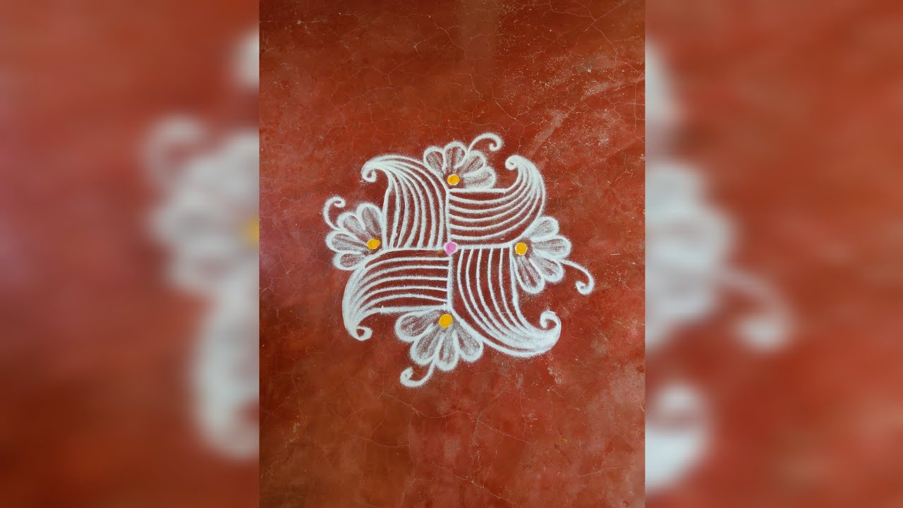 LIVE 🔴 Simple & Beautiful Kolam | Easy Daily Rangoli | Devi's Rangoli #Shorts