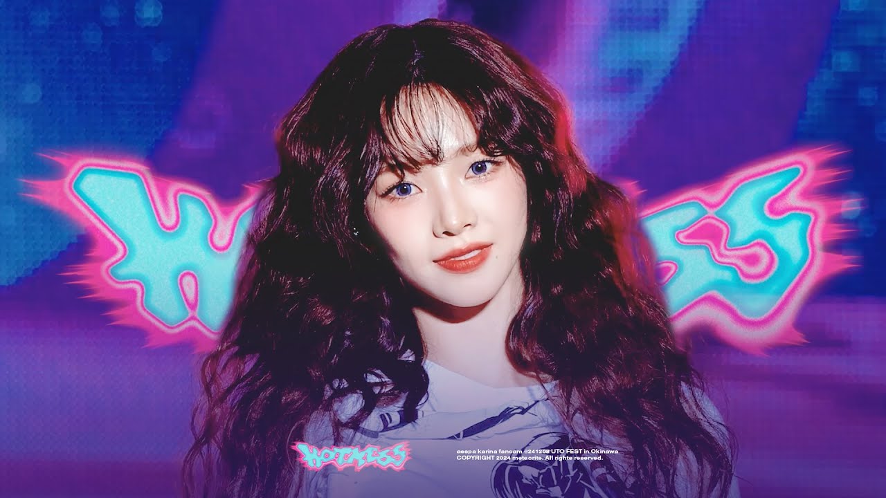 (4K)(fancam)241208 aespa Karina 에스파 카리나 - Hot Mess 직캠 fancam @UTO FEST in Okinawa