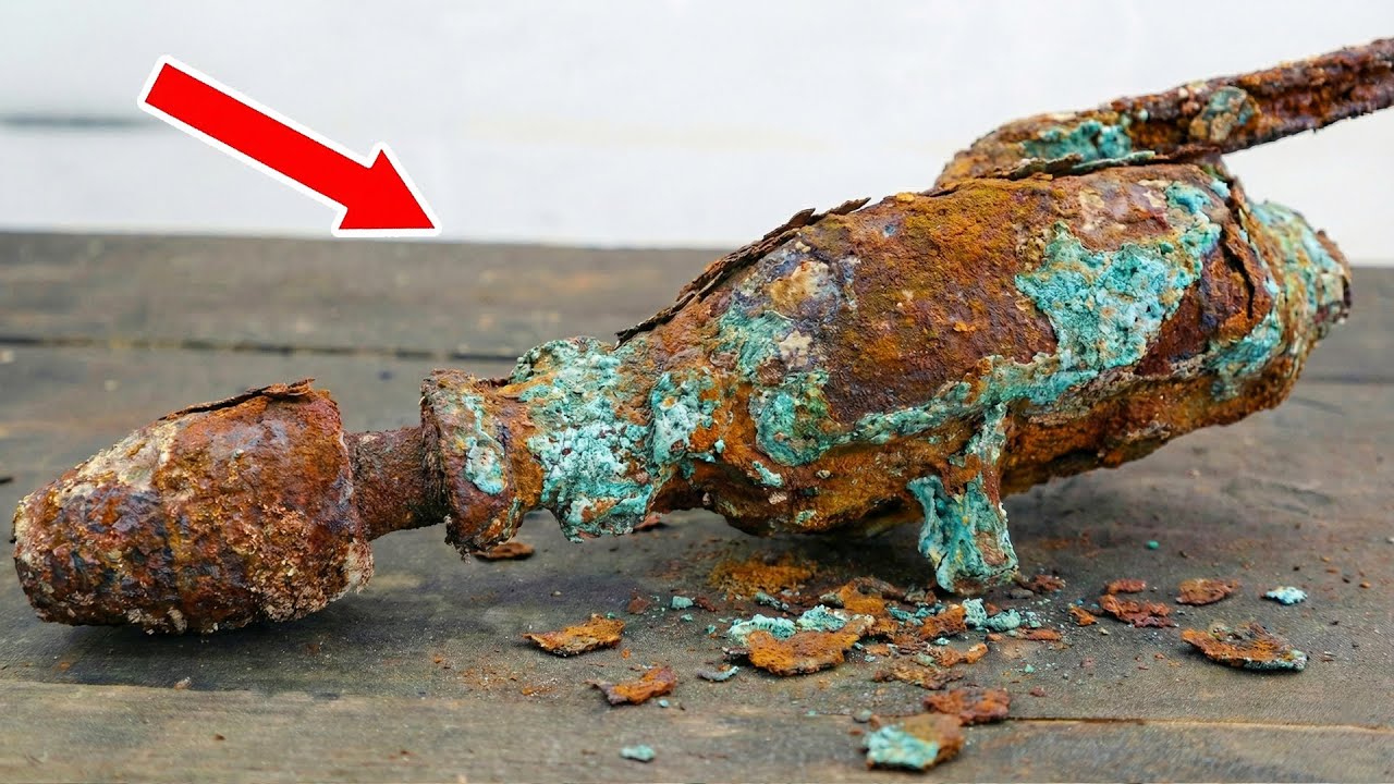 Total restoration a rusty old hand drill | Restore TV