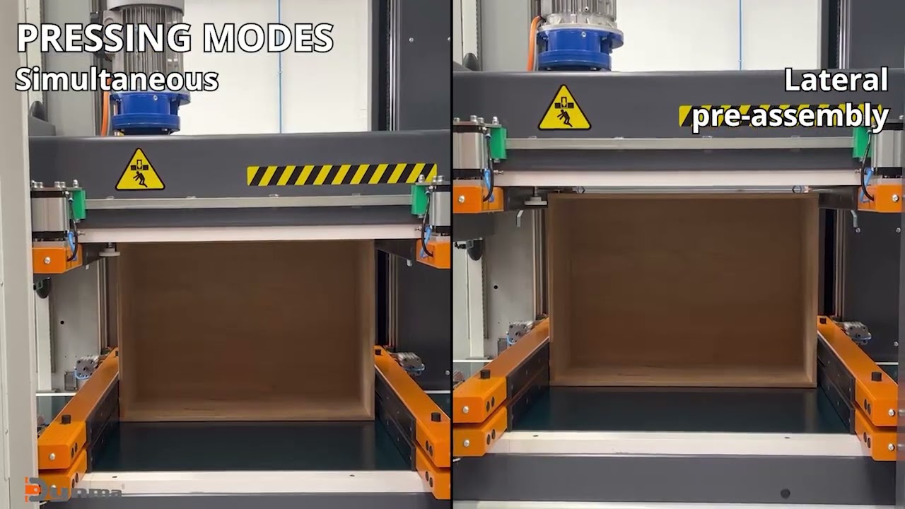 VK-015 Clamp with preassembly conveyor by Dynma
