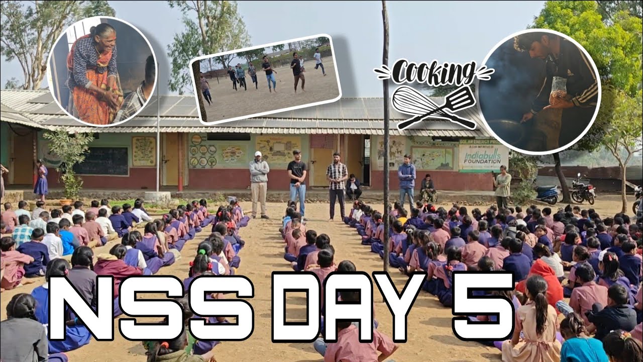 Ajj banayenge khud se khana  | NSS DAY 5 