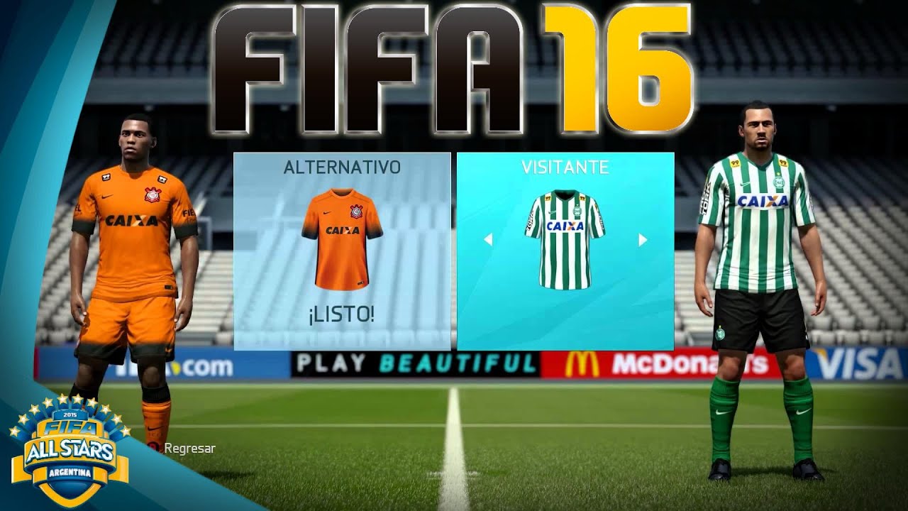 FIFA 16 Liga Brasil Corinthians Flamengo - Moddingway.com