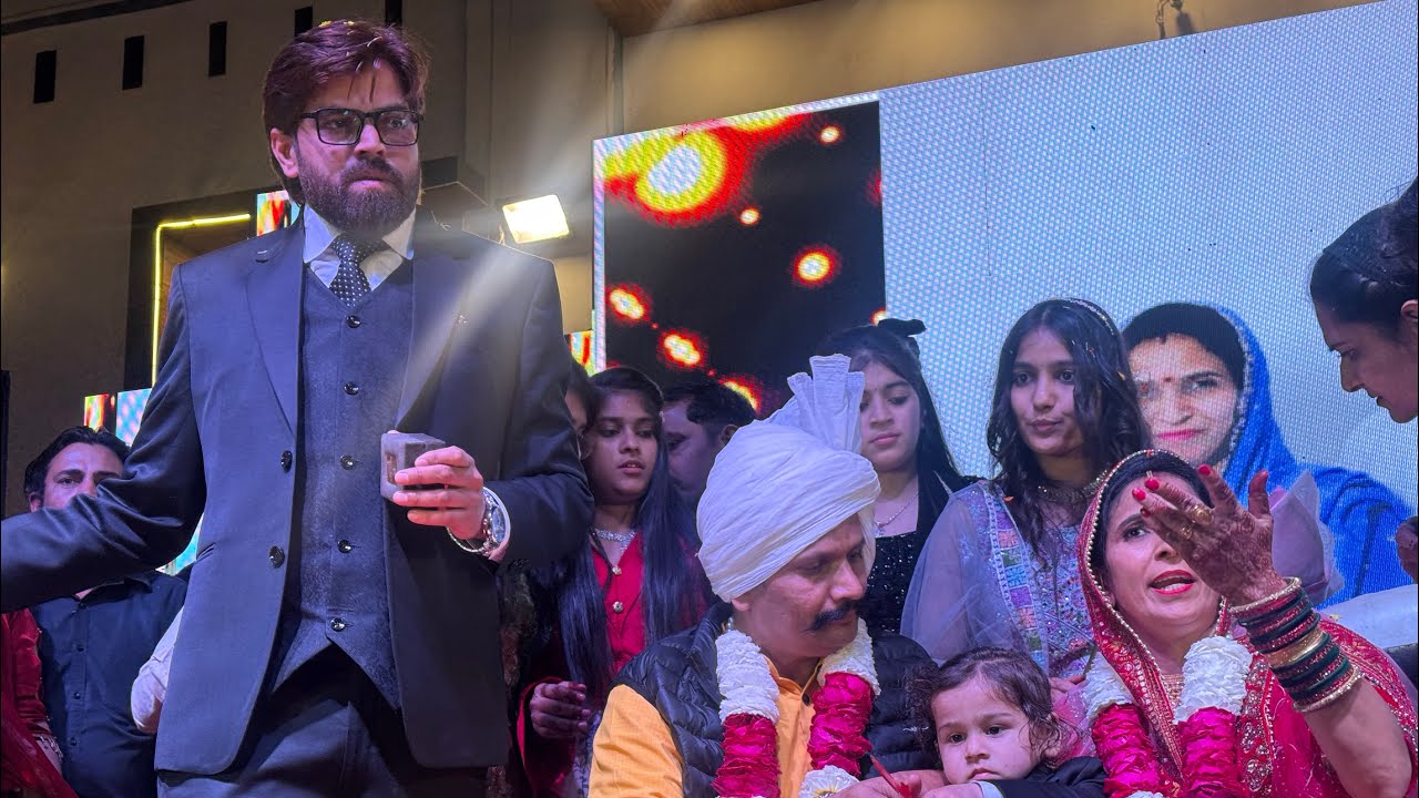 मासूम शर्मा की बहन और जीजा की👉 silver jubilee anniversary￼ पर हुई लड़ाई @nikkidahiya7010 