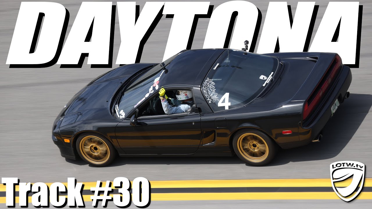 Rolex 24 Road Course in a 300k mile NSX!  (Visiting Daytona, our 30th track on Lap of the World)