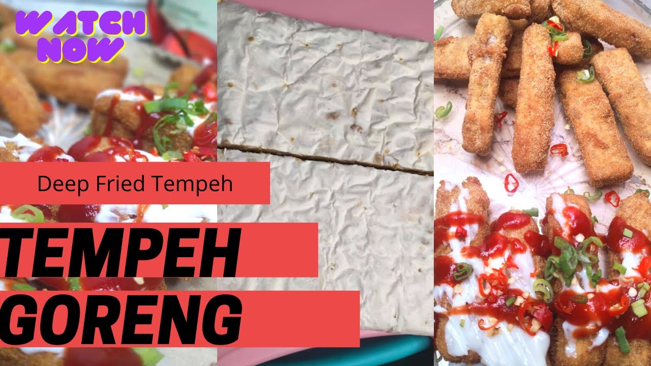 Tempeh Goreng | Deep Fried Tempeh | Recipe Video in Urdu | Soya Bean