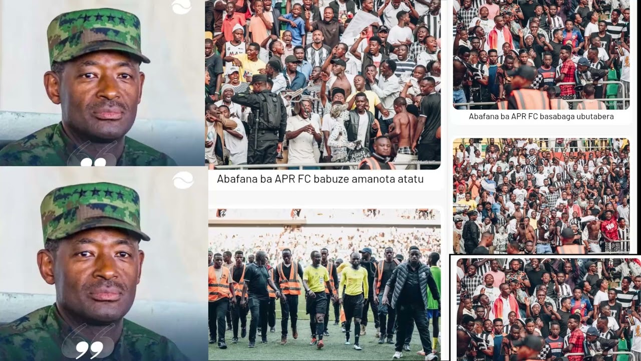 Ijambo rikomeye rya Afande CDC  nyuma yaho APR yibwe igitego / Abakinnyi bahise bahabwa.....