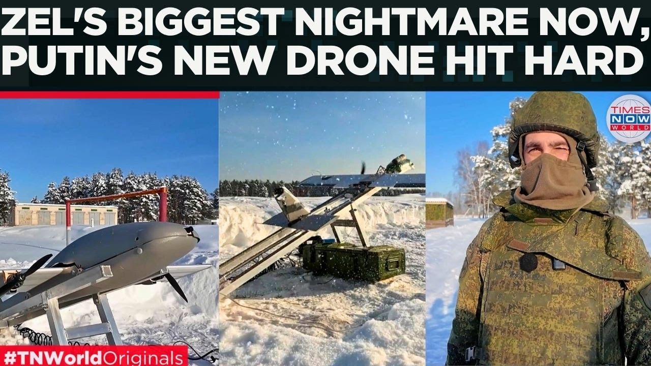 RUSSIA'S NEW DRONE WAR: Moscow Achieves Terrifying Drone Strike Capabilities | Times Now World