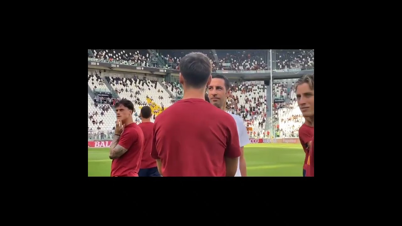 AS Roma arrived at the juve stadium 💛❤️ #asroma #rcslovenia #roma @asroma