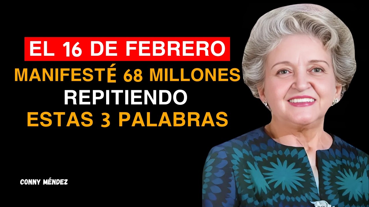 REPITE estas palabras, pero no se las digas a nadie | El dinero fluirá sin esfuerzo | Conny Mendez