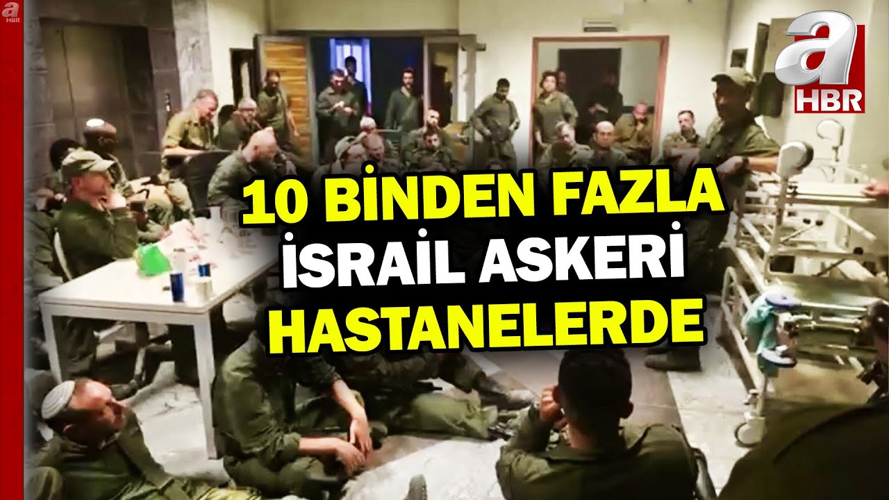 İsrail askerleri psikolojik tedavi görüyor! 10 binden fazla asker hastanelerde | A Haber