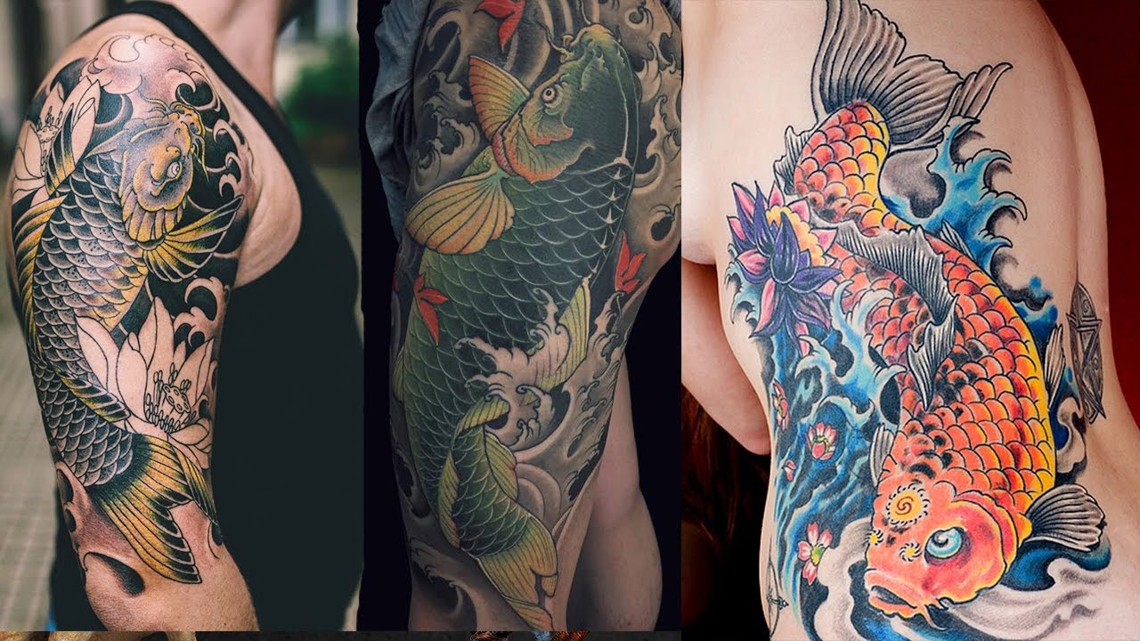 Koi Fish Tattoo Design and Ideas