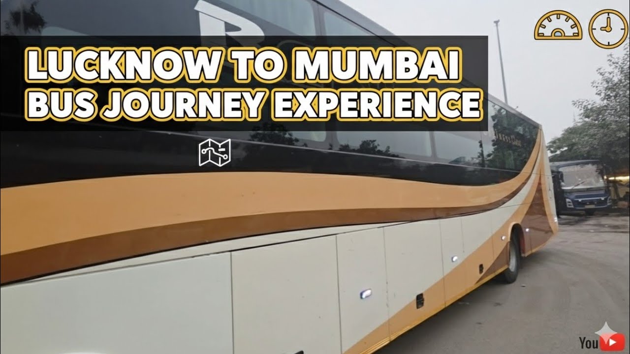 Lucknow to Indore Bus Journey | Full Experience, Food Stops & Facilities