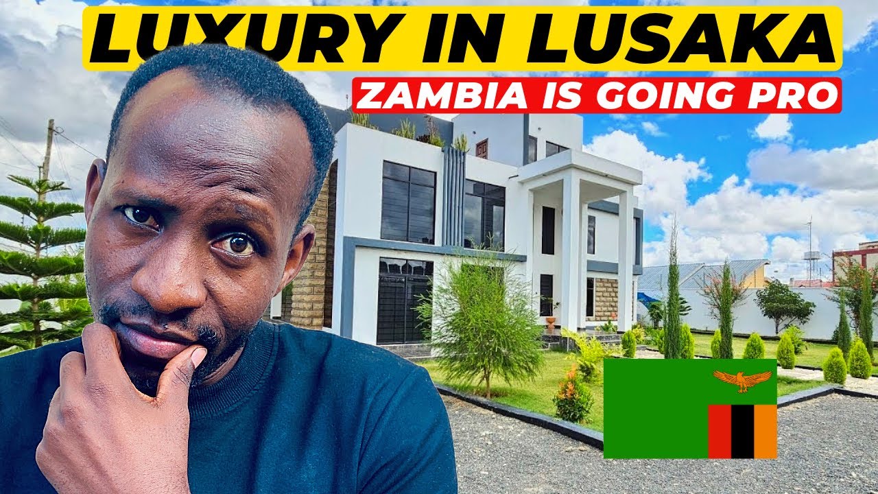 Rich Sides of ZAMBIA | Top 3 Luxurious Neighborhoods in LUSAKA Will Blow Your Mind