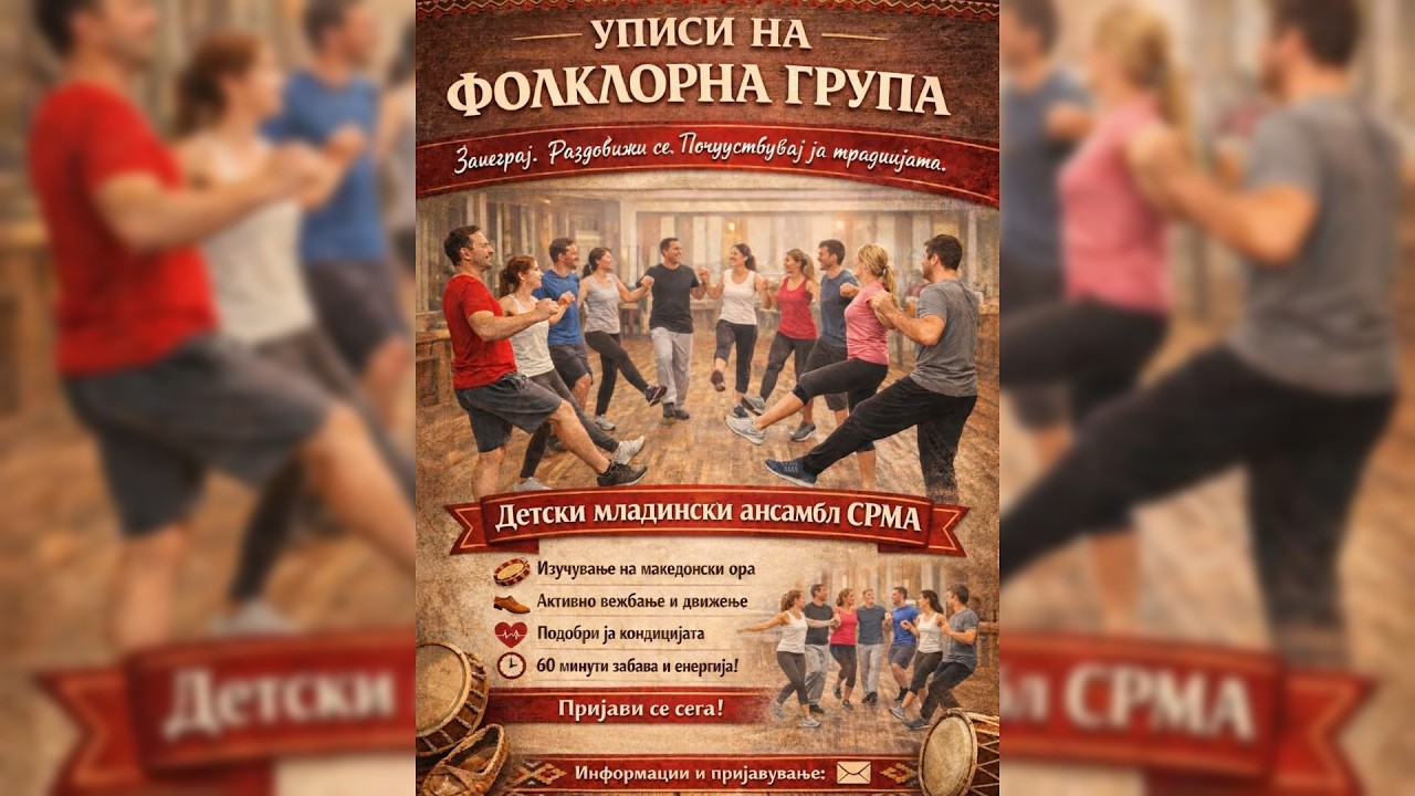 Нови уписи во ДМФА „Срма“