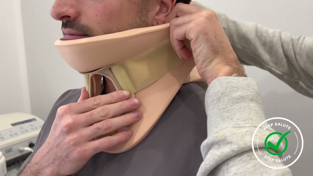 Come mettere il collare cervicale Philadelphia