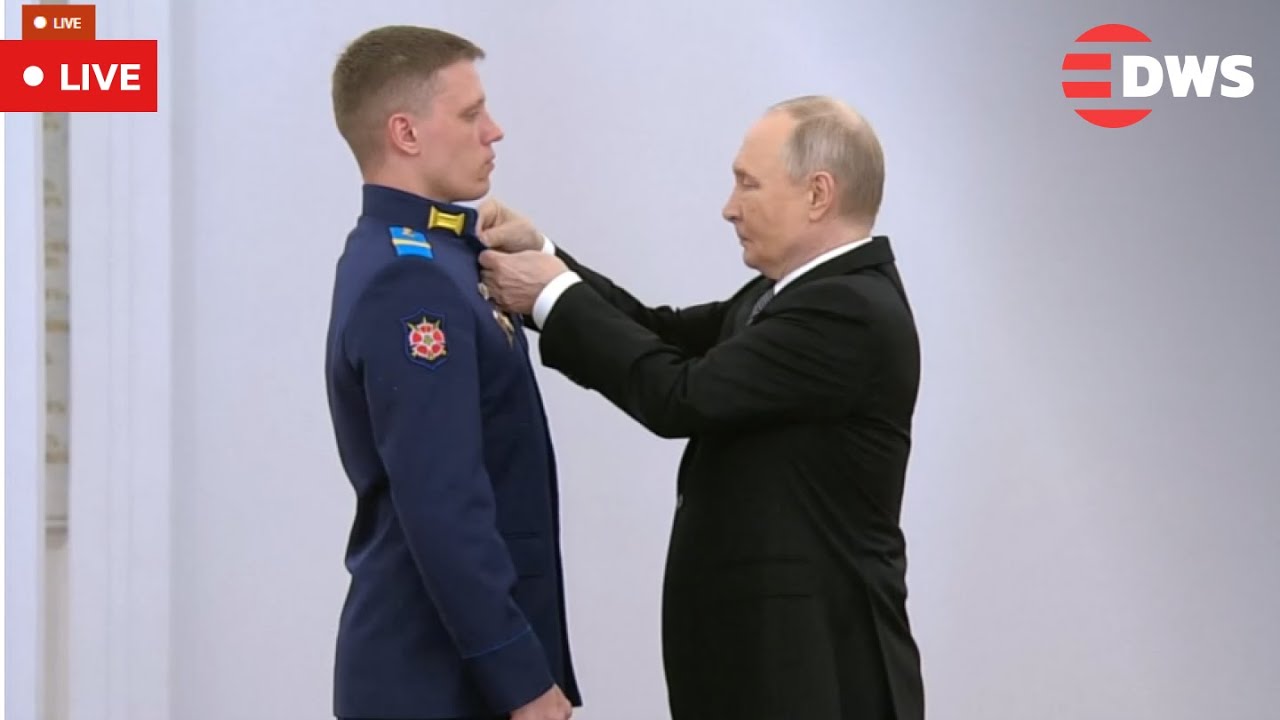 LIVE: Russia Honors Heroes: Putin Awards Gold Star Medals at Kremlin 2025 | AC1Z