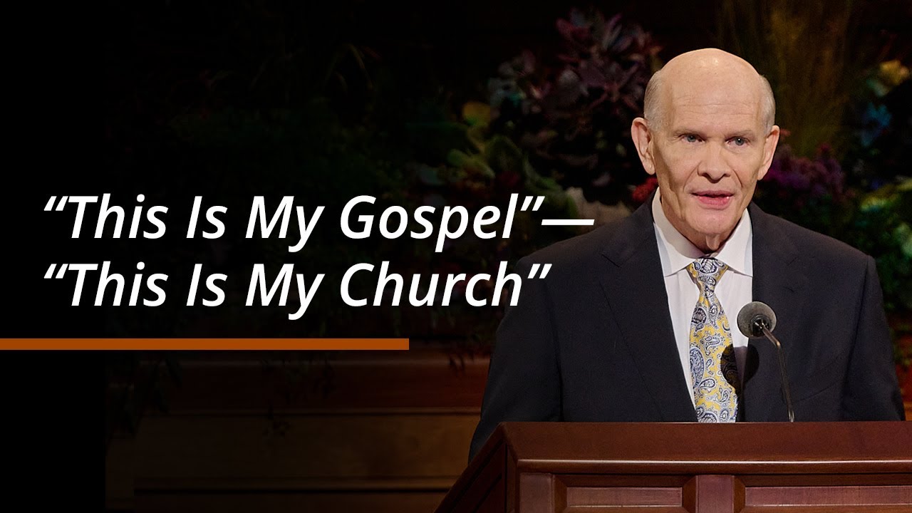 “This Is My Gospel”—“This Is My Church” | Dale G. Renlund | October 2024 General Conference