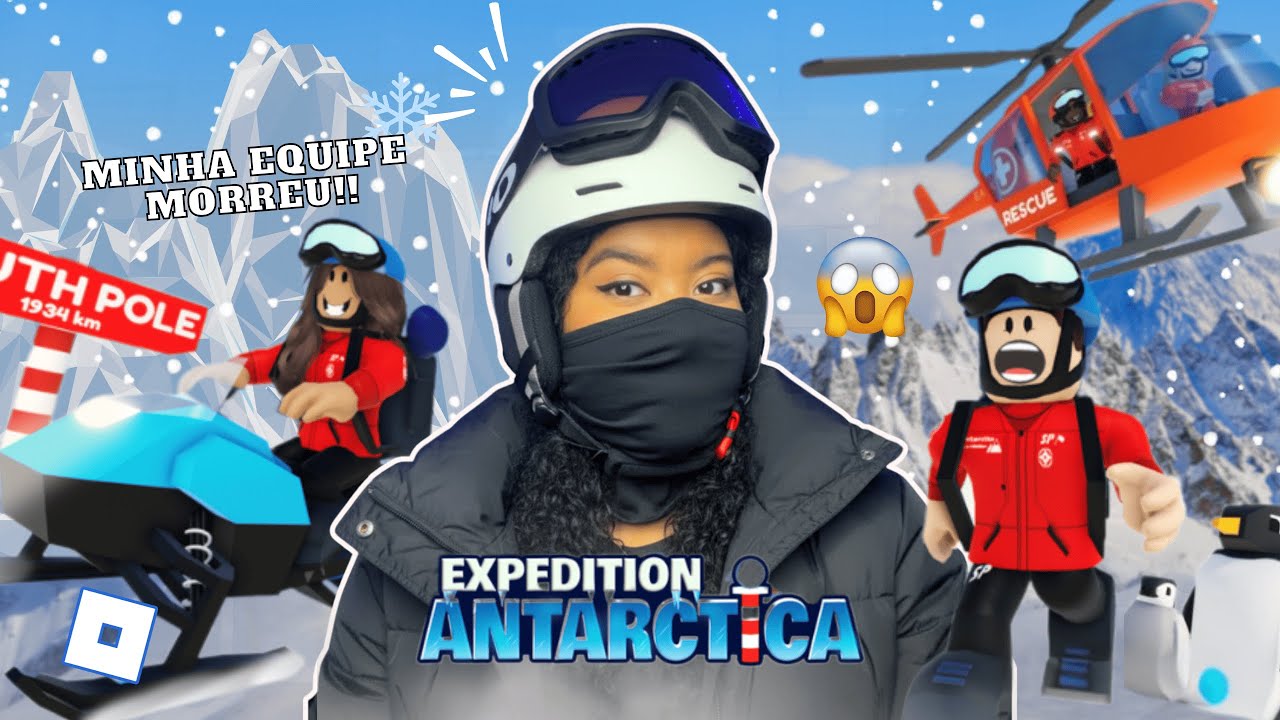 FUI PRO POLO SUL NO ROBLOX |GAMEPLAY|