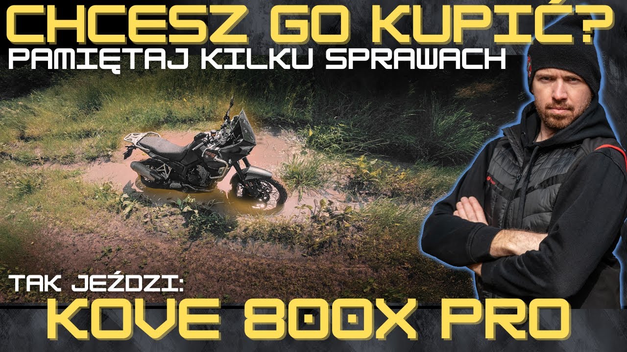 1.88 KG MASY NA 1 KM! KOVE 800X PRO 2025: ONBOARD Z KOMENTARZEM. CHIŃSKI MOTOCYKL ADVENTURE