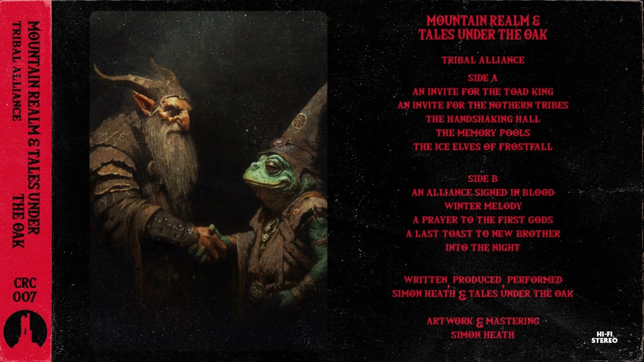 Mountain Realm & Tales Under the Oak   Tribal Alliance [FULL ALBUM] - Dungeon Synth from Cryo Crypt