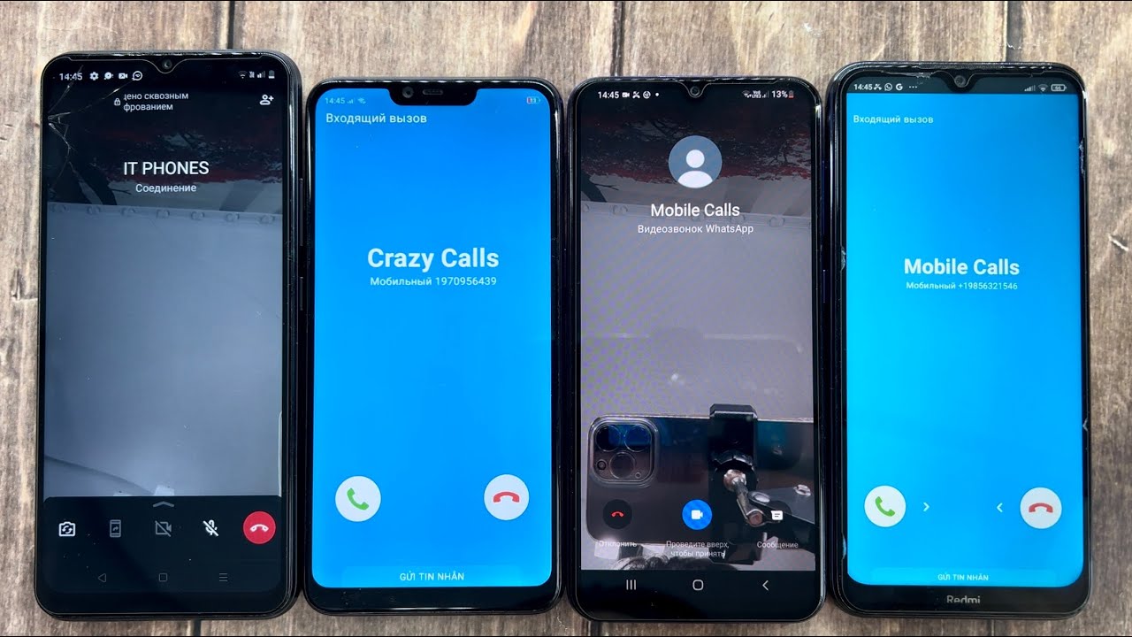 WhatsApp And Fake Calls, Incoming, Outgoing Calls Realme C21-Y, OPPO A3s, Galaxy A30s, Redmi Note 8T