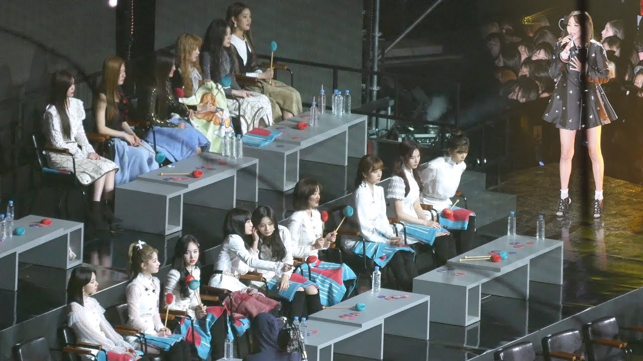 트와이스, (여자)아이들 TWICE, (G)I-DLE 리액션 reaction : 볼빨간사춘기 BOL4 '나의 사춘기에게 To My Youth' : fancam : 고척 190105