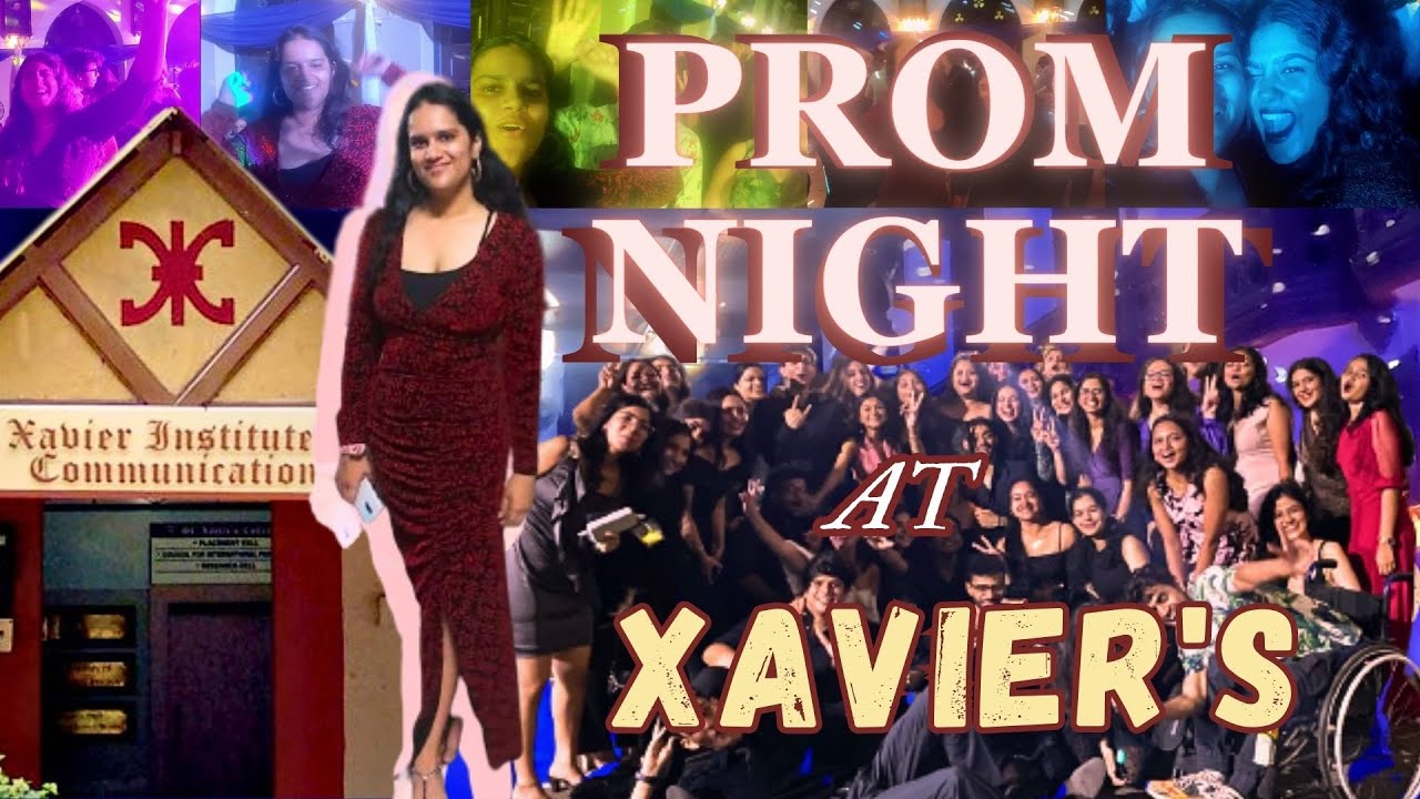 Prom Night At Xavier's Mumbai - Vlog // Prom Night at XIC // Xavier Institute of Communications
