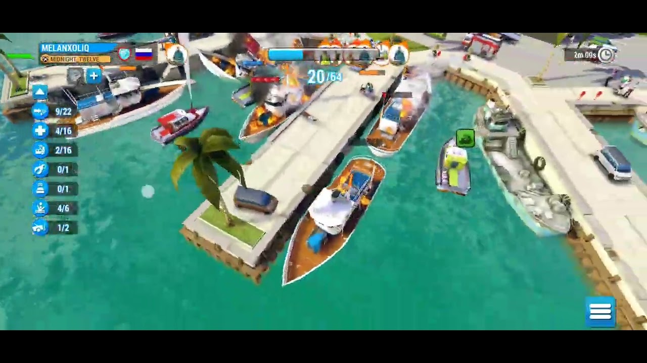 Emergency HQ // Blaze at the marina! completed in 5:26