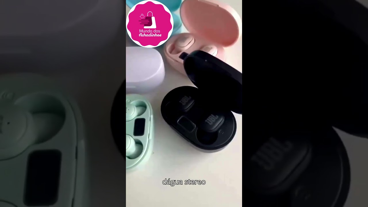 Fone de Ouvido Bluetooth E6S TWS 5.0 – Visor LED, Som 9D, À Prova D’Água, Estéreo Sem Fio