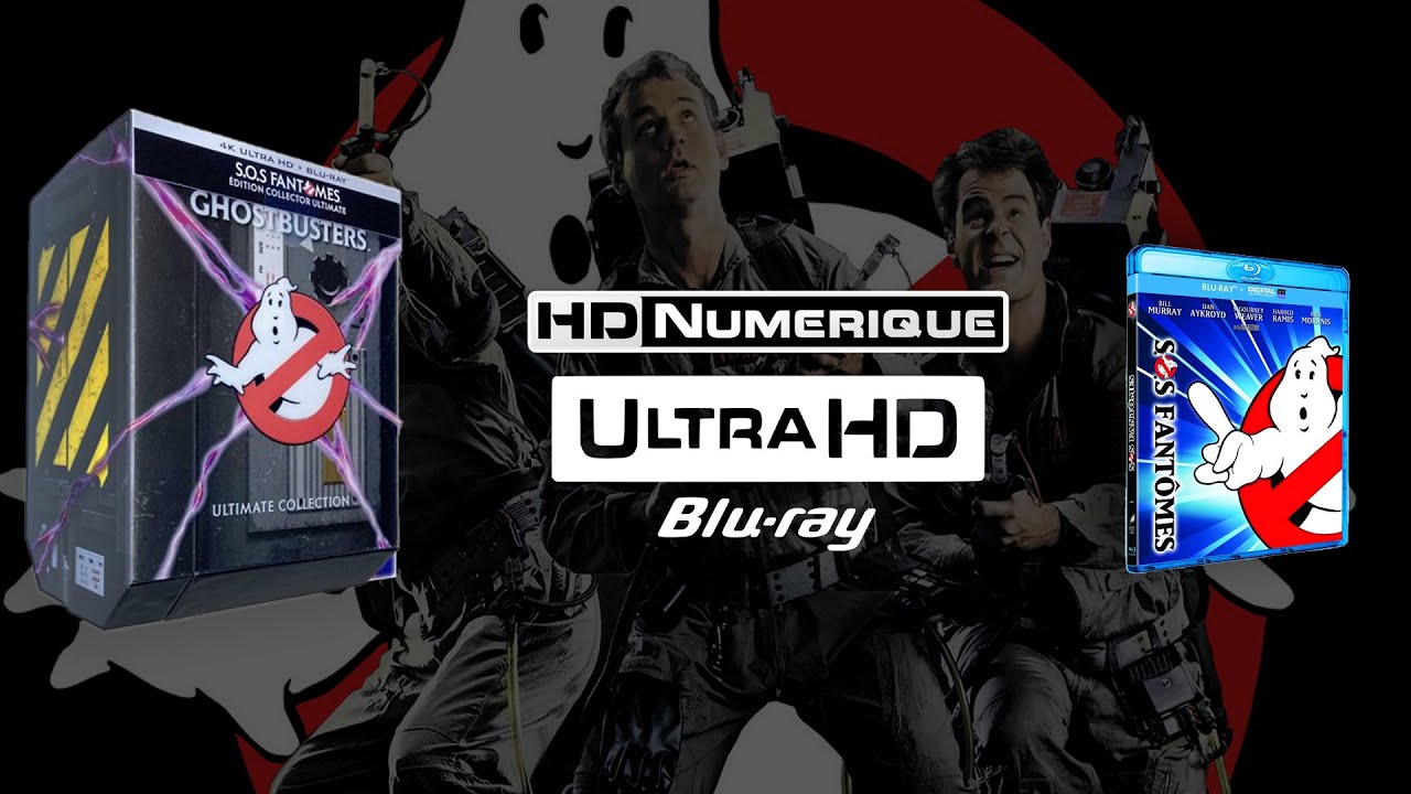 SOS Fant&ocirc;mes (Ghostbusters, 1984) : Comparatif 4K Ultra HD vs Blu-ray