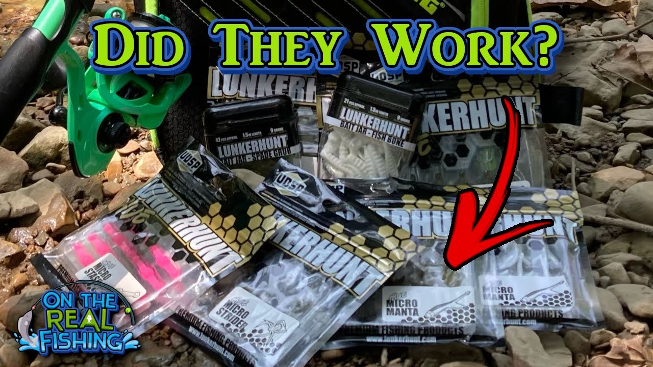 THESE Lunkerhunt Micro Baits CONQUER the Summer Creek!