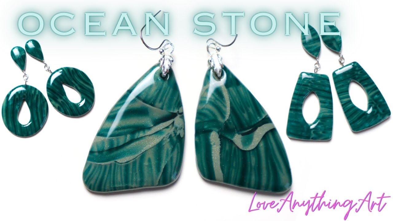 Faux Stone Ocean Stone Polymer Clay Faux Stone