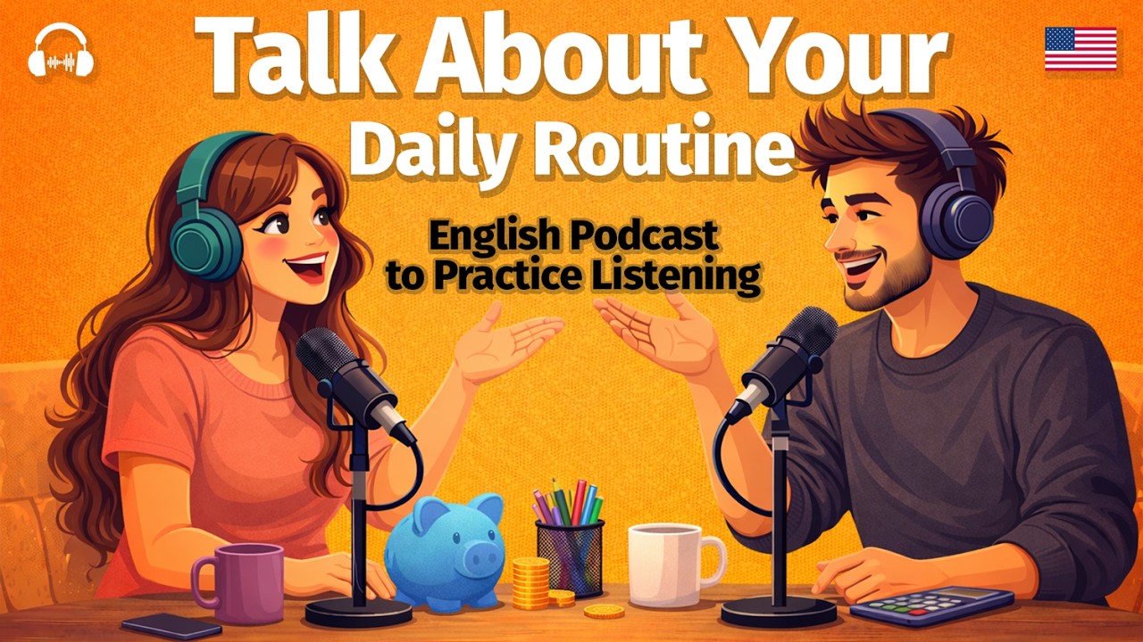 Talk About Your Daily Routine | English Podcast | Easy Conversations