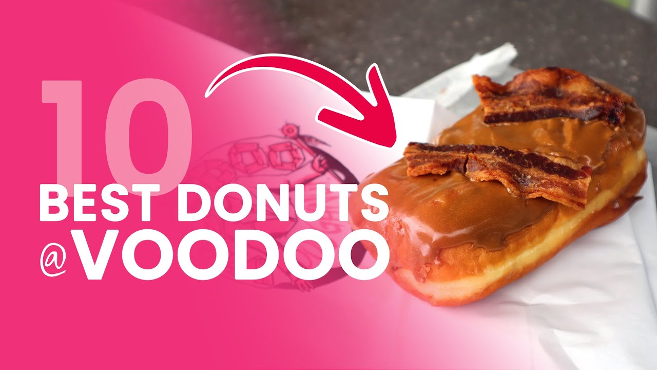 10 Best Donuts at Voodoo Donuts at Universal Citywalk