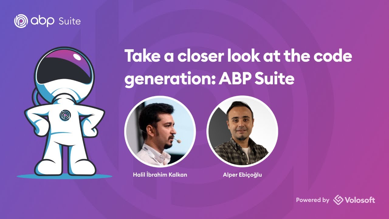 Take a closer look at the code generation: ABP Suite