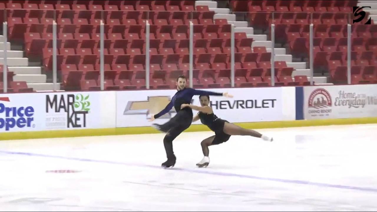민유라 & 알렉스 겜린 Yura Min & Alex Gamelin SD 2016 Lake Placid International