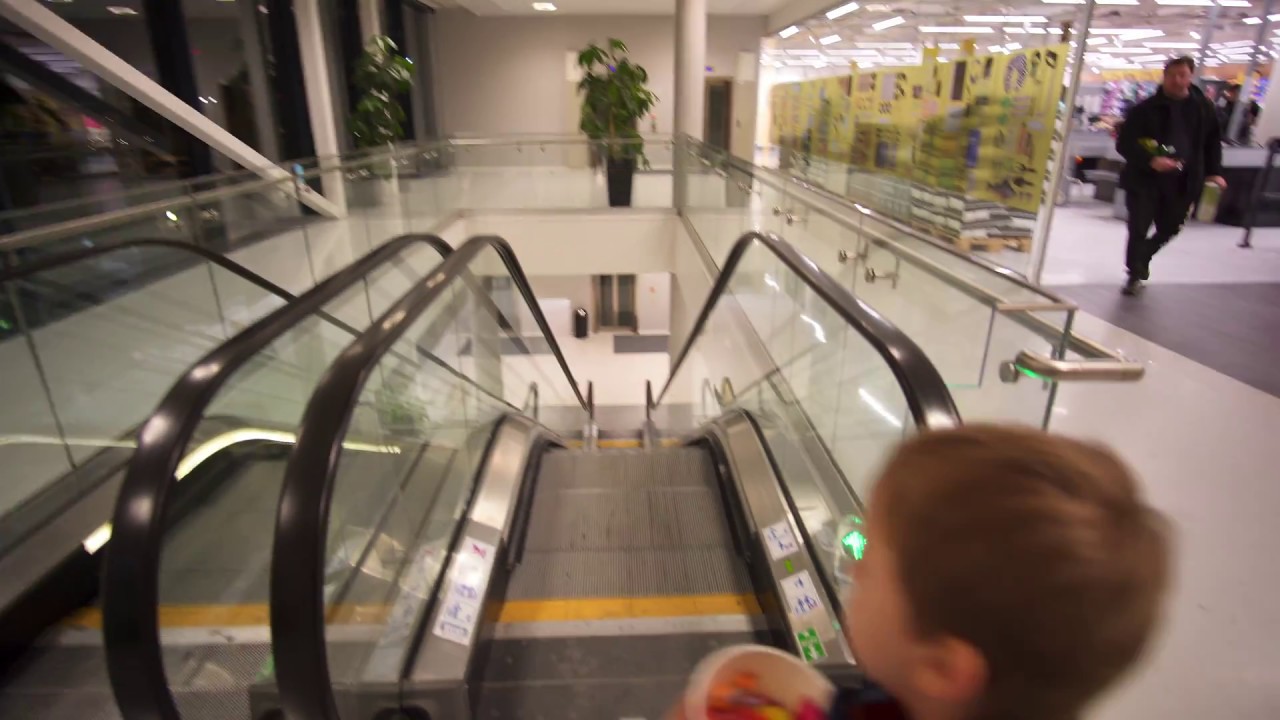 Sweden, Stockholm, Kungens Kurva, DollarStore, 1X escalator ride