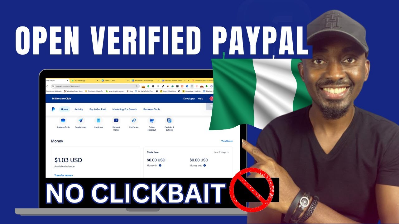 Open PAYPAL Account In Nigeria FAST In Just 3 Minutes (No Clickbait)