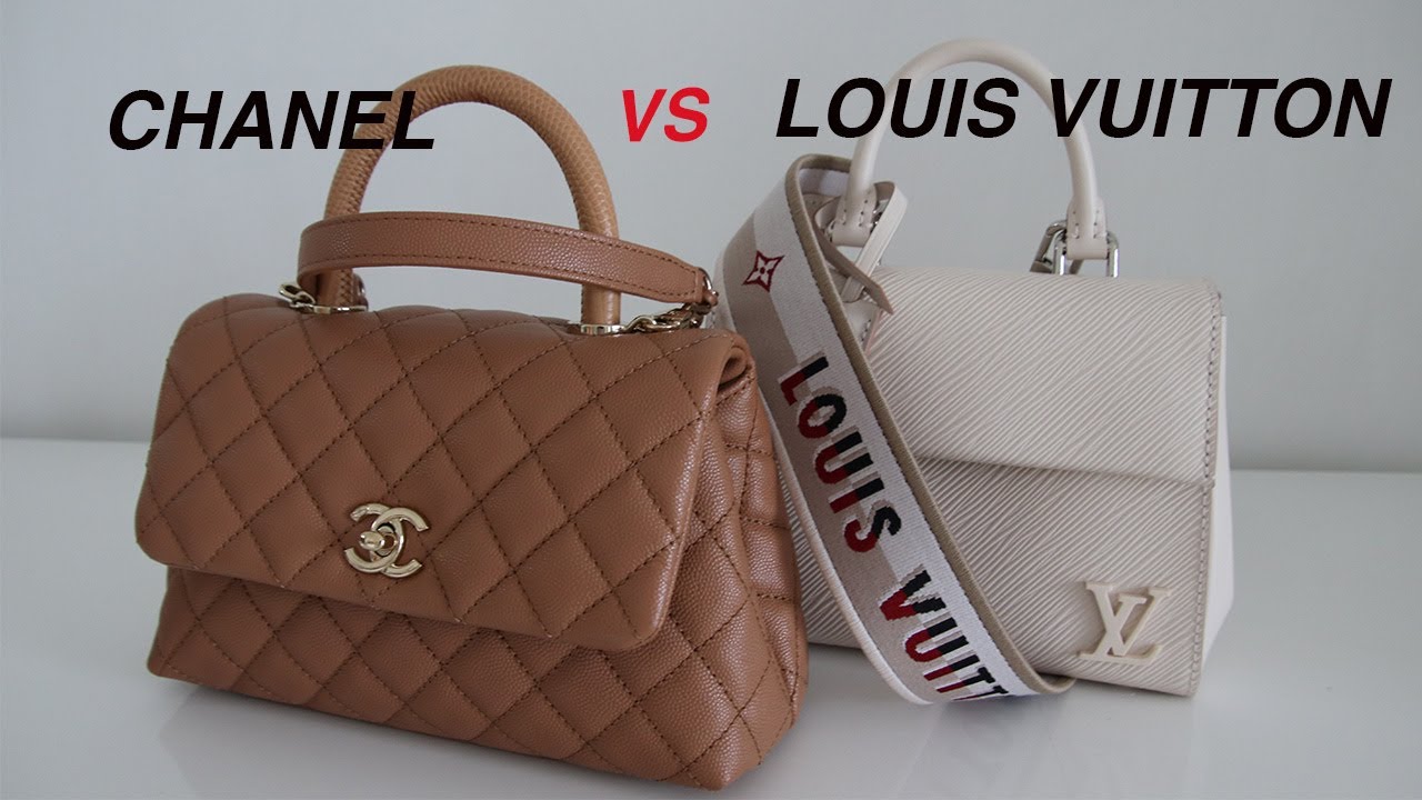 CHANEL COCO HANDLE  vs  LV CLUNY